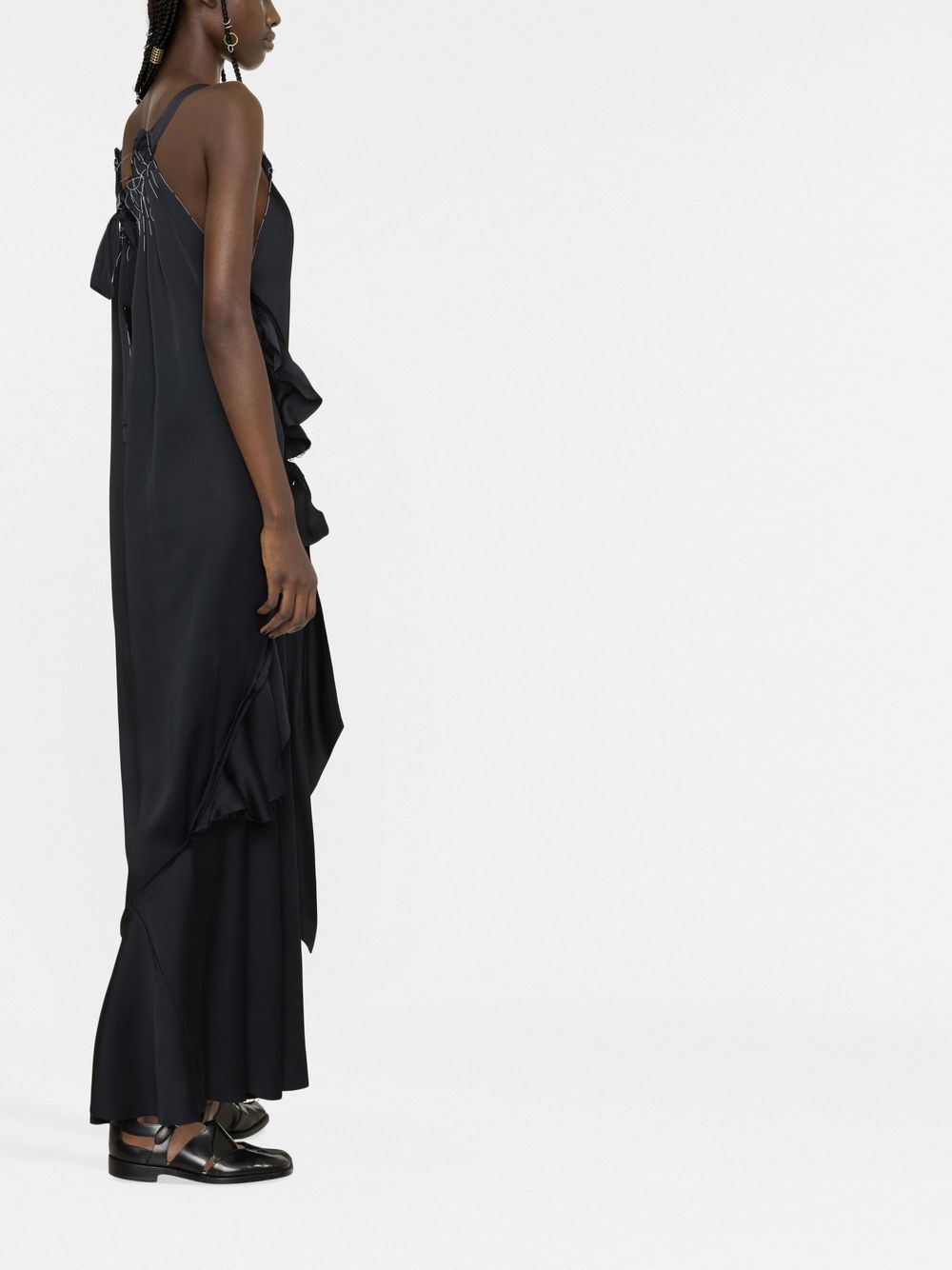 Maison Margiela crepe satin maxi dress Women