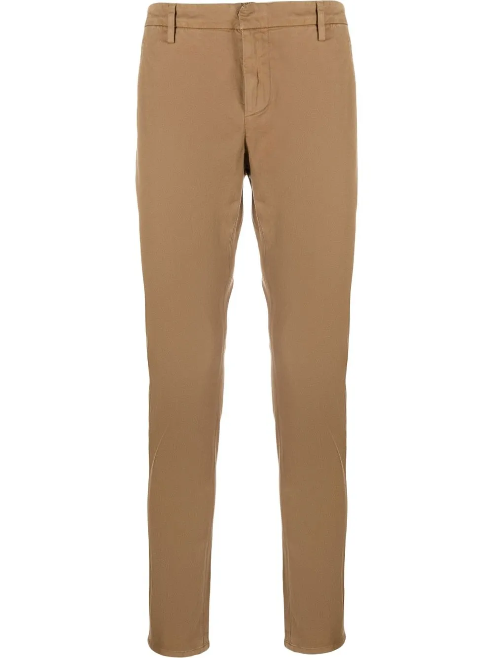 

DONDUP pantalones chino tapered con tiro bajo - Marrón