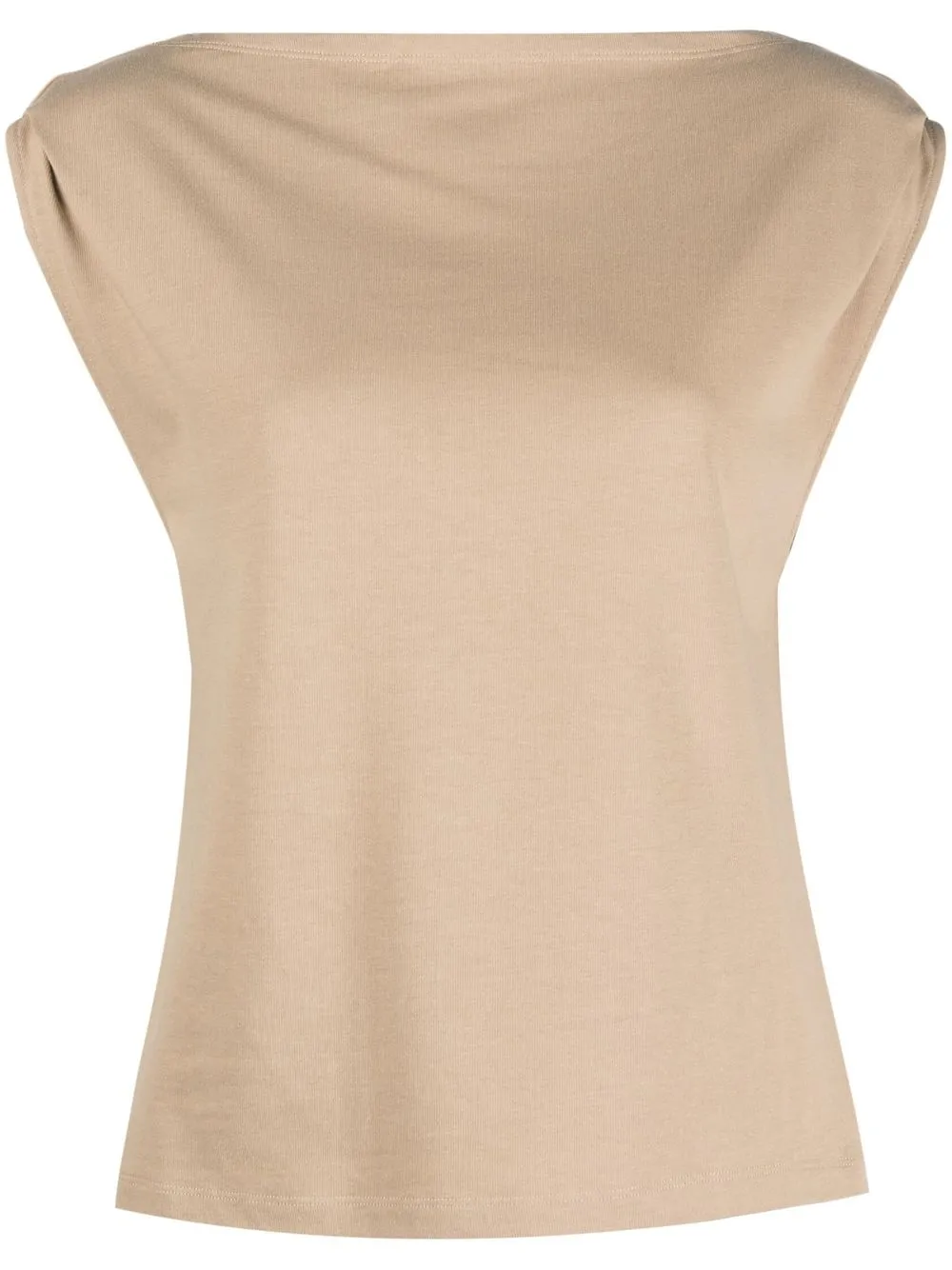 

St. Agni Tuck Shoulder sleeveless T-shirt - Neutrals