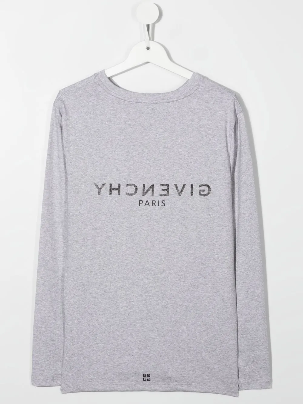 Givenchy Kids T-shirt met logoprint - Grijs