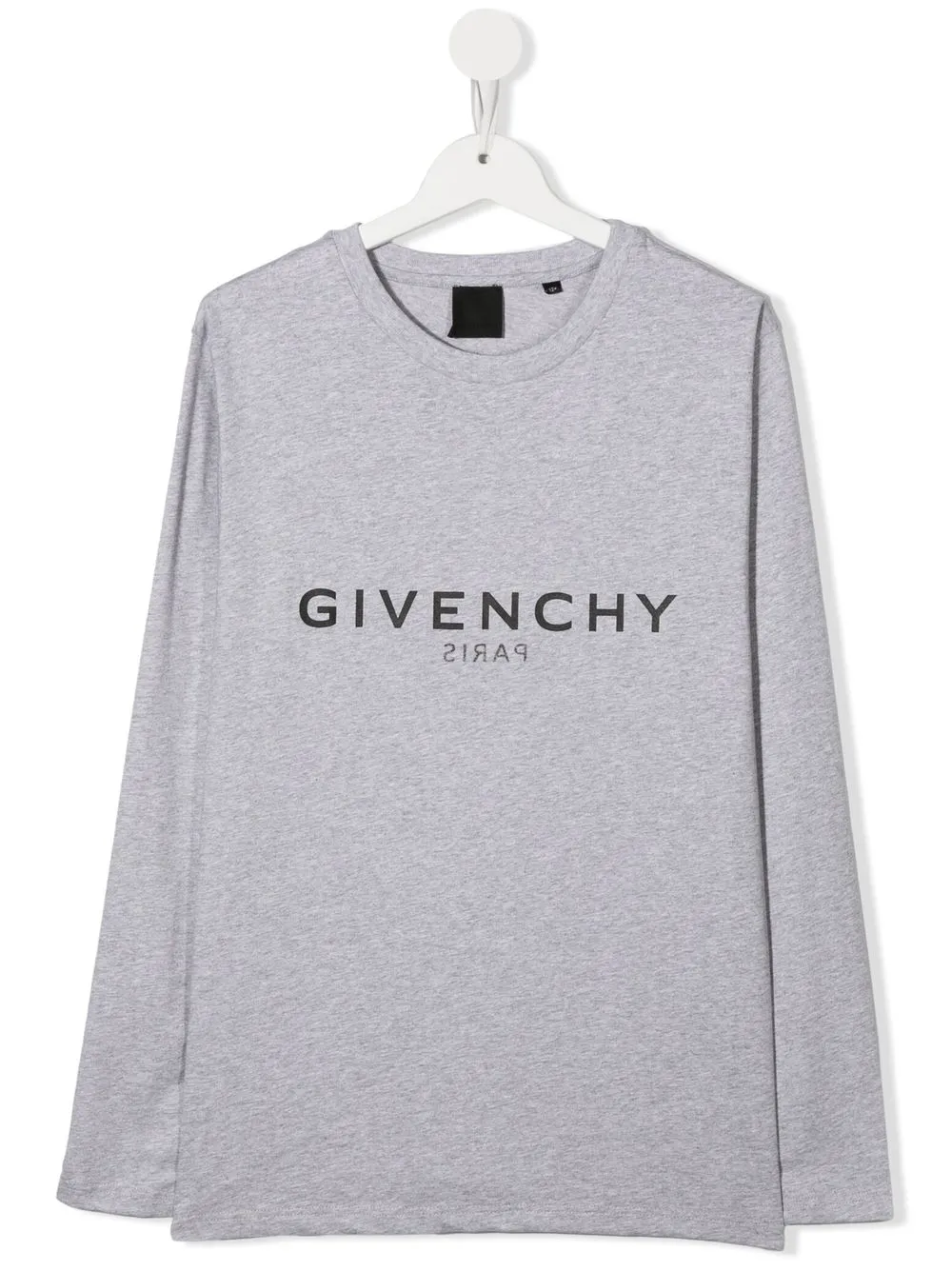 

Givenchy Kids playera con logo estampado - Gris