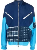United Rivers patchwork zipped jacket - Blue