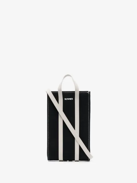 Sunnei logo-print crossbody bag