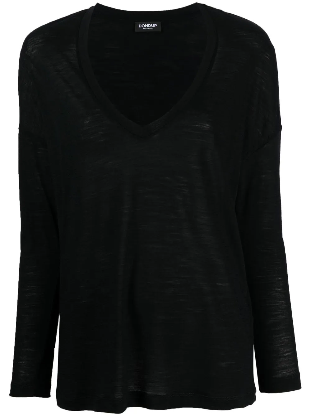 

DONDUP V-neck pullover sweater - Black