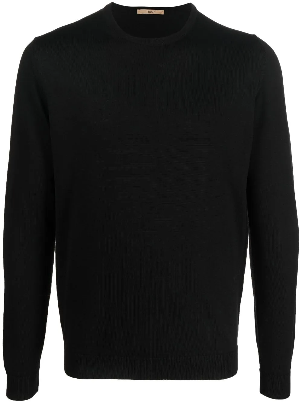 

Nuur crew-neck merino jumper - Black