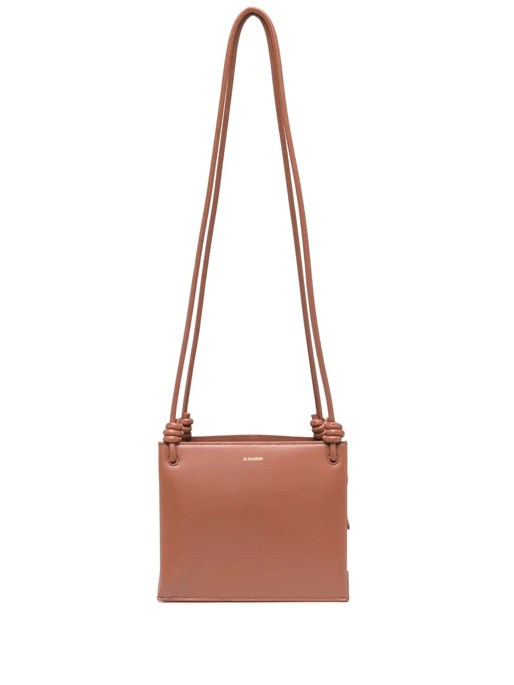 

Jil Sander knot-detail leather crossbody bag - Brown