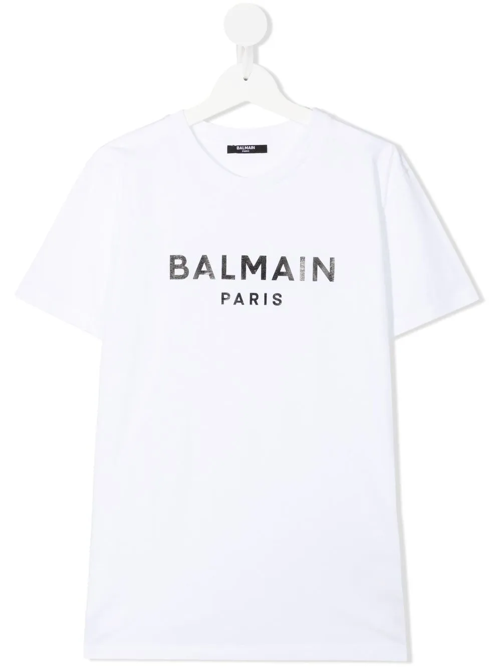 

Balmain Kids TEEN logo crew-neck T-shirt - White