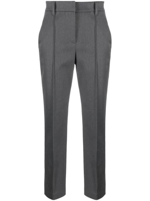 Brunello Cucinelli pleated cropped trousers Women