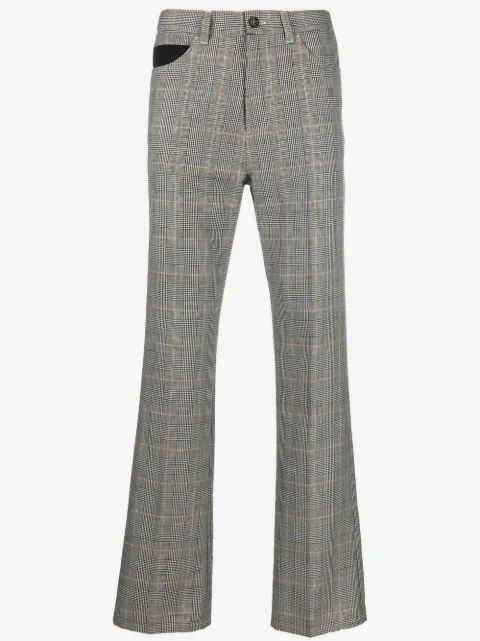 Marni Prince of Wales straight leg trousers