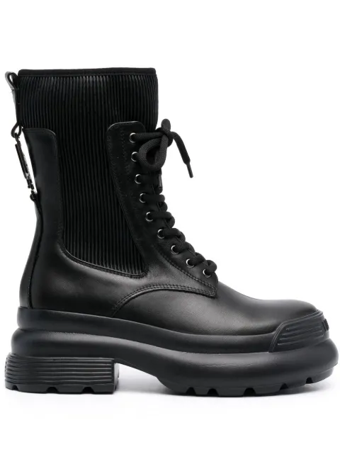 LIU JO Amy chunky lace-up boots