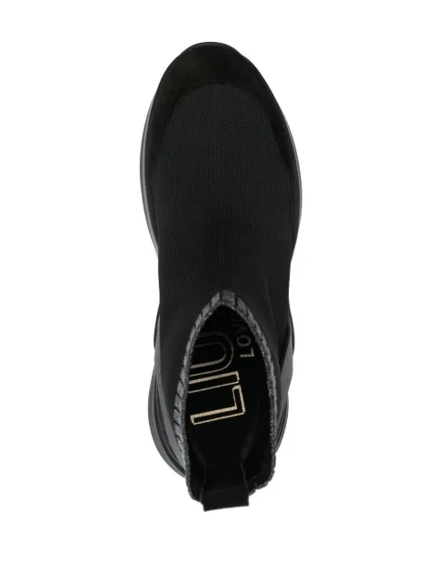 LIU JO Lily high-top sock sneakers BF2023TX200 - 3