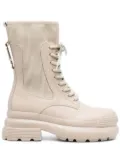 LIU JO Amy lace-up ankle boots - Neutrals