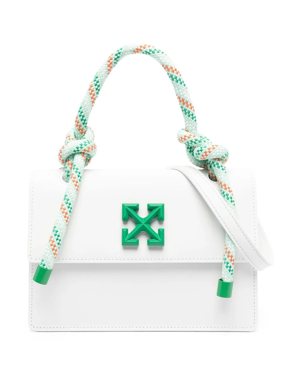 

Off-White tote con asas y logo - Blanco
