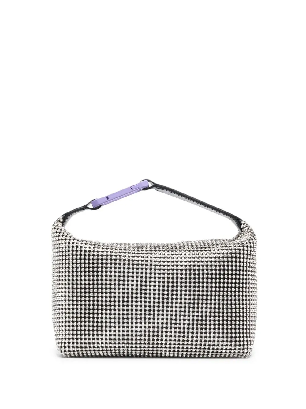 

EÉRA crystal-embellished moon bag - Black