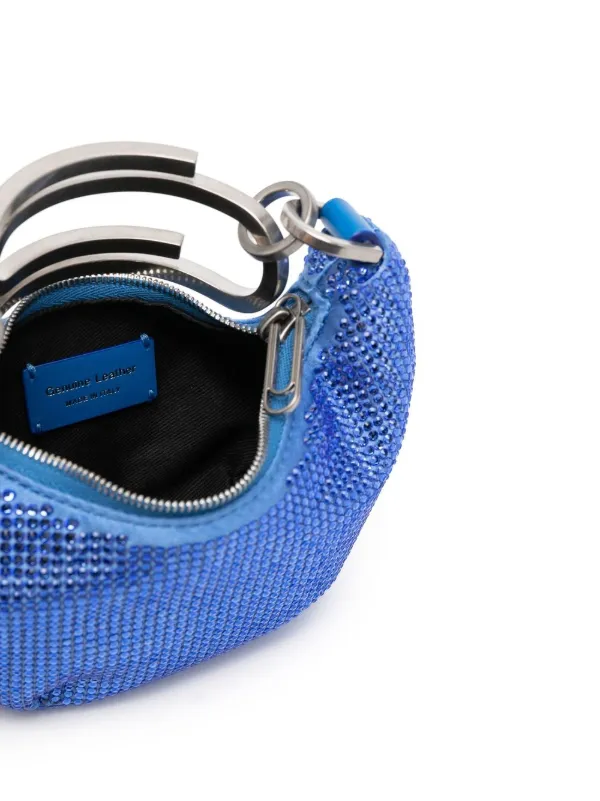 バッグ・カバンその他 OFF WHITE Women Bags OWNX011F22FAB0014500 BLUE NO COLOR blue Zara studded denim cross bag wallet blue new | eBay
