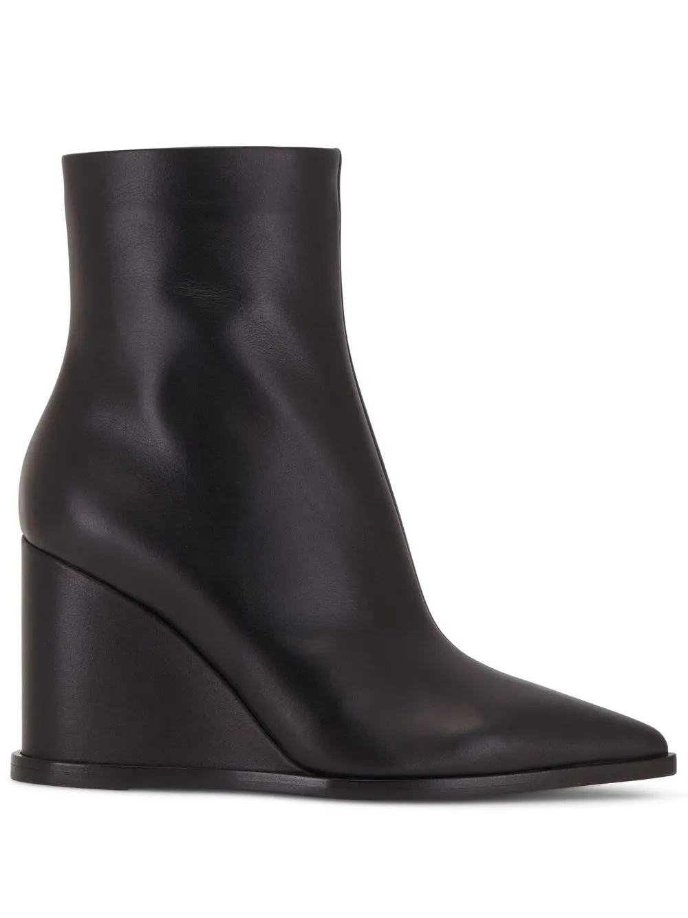 

Gianvito Rossi botas con tacón de cuña - Negro