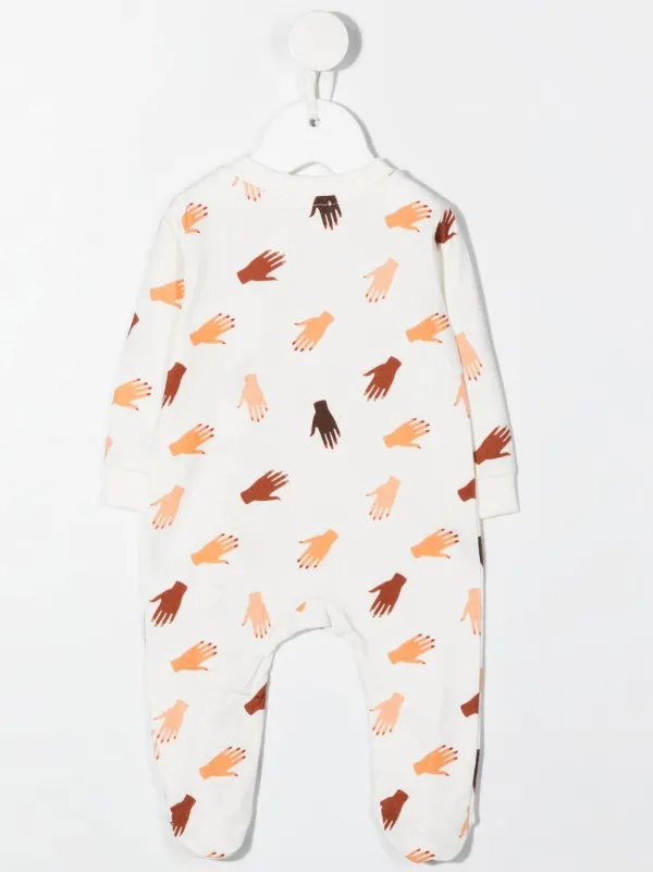 Studio Clay Hands print organic cotton Pyjamas Farfetch