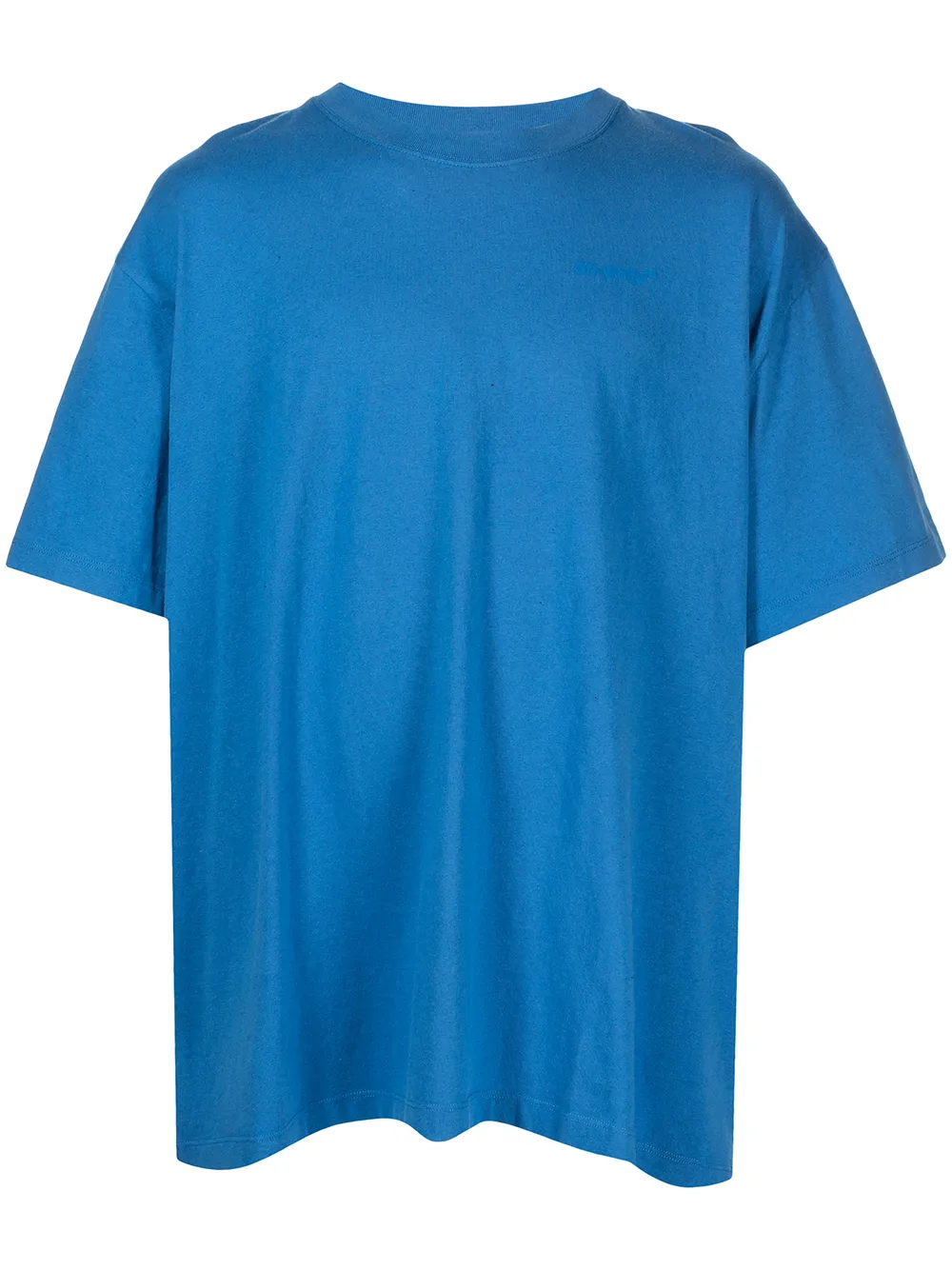 

Off-White playera con motivo Diag - Azul