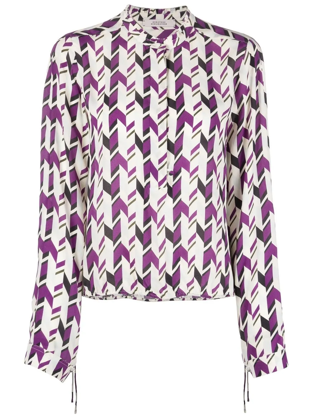 

Dorothee Schumacher blusa con estampado gráfico - Neutro