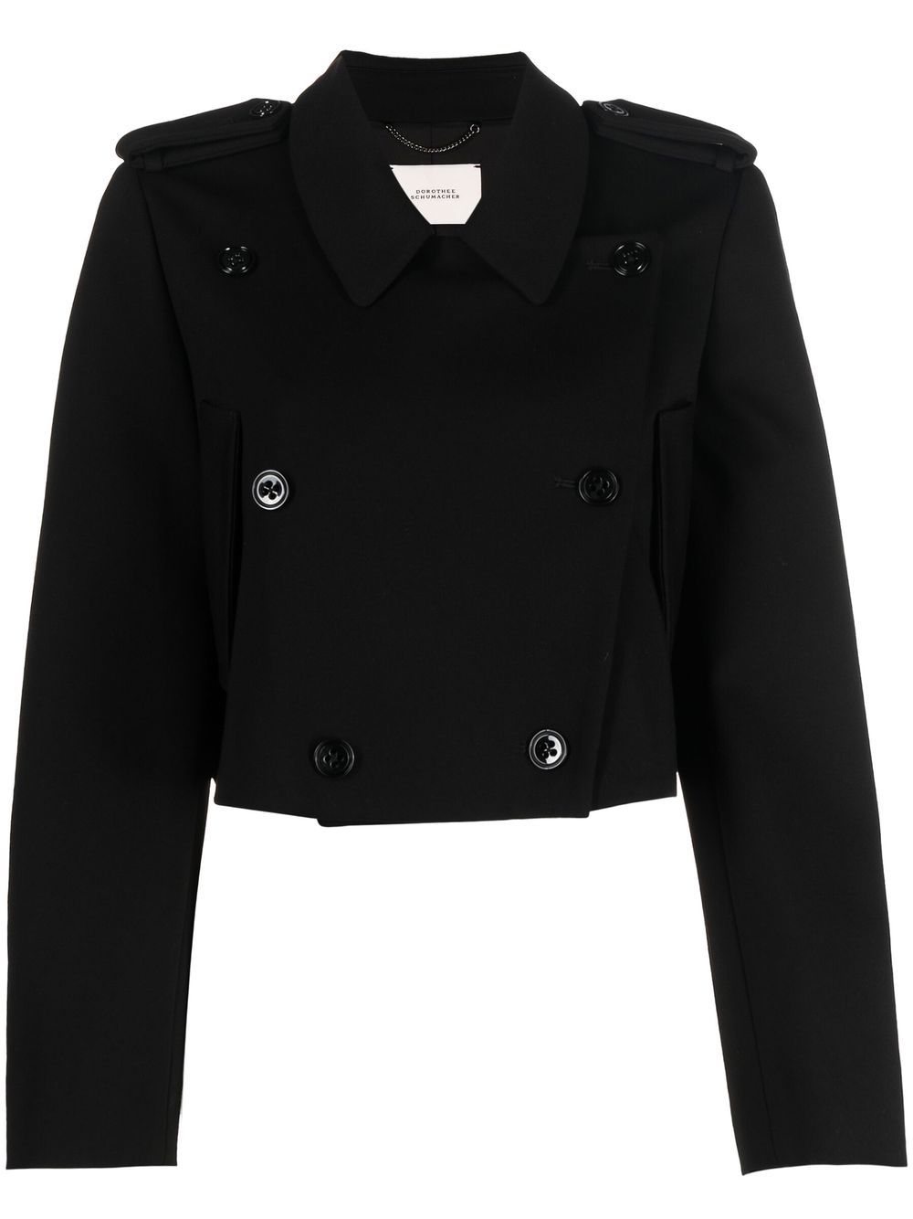 Dorothee Schumacher Punto Milano Cropped Jacket - Farfetch