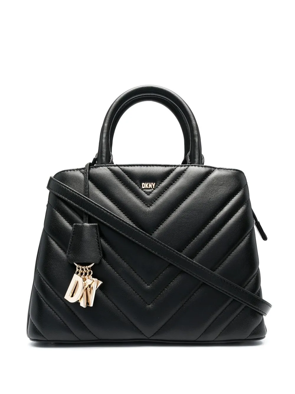 

DKNY Paige logo-charm tote bag - Black