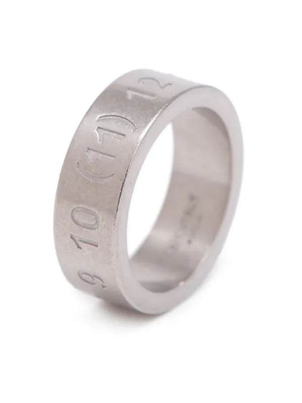 Maison Margiela Numerical Engraved Ring - Farfetch