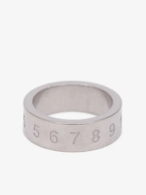 Maison Margiela numerical engraved ring