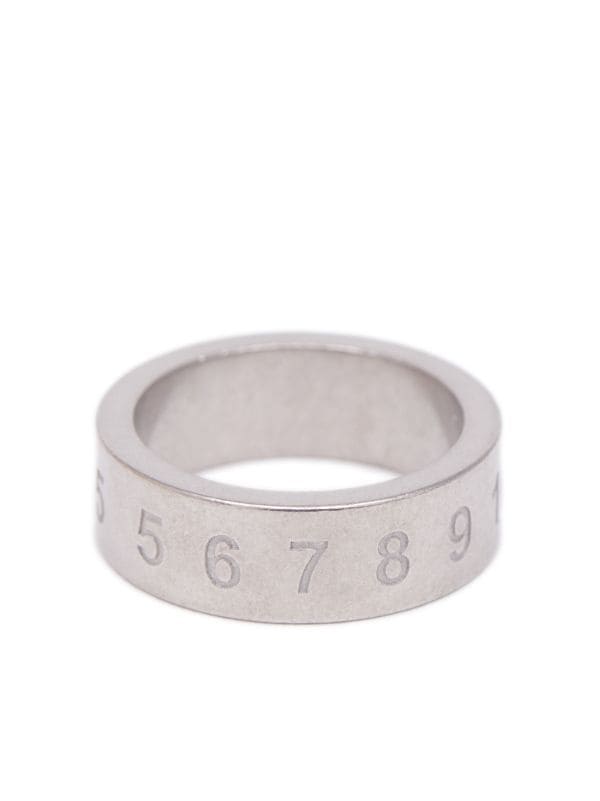 Maison Margiela Numerical Engraved Ring - Farfetch