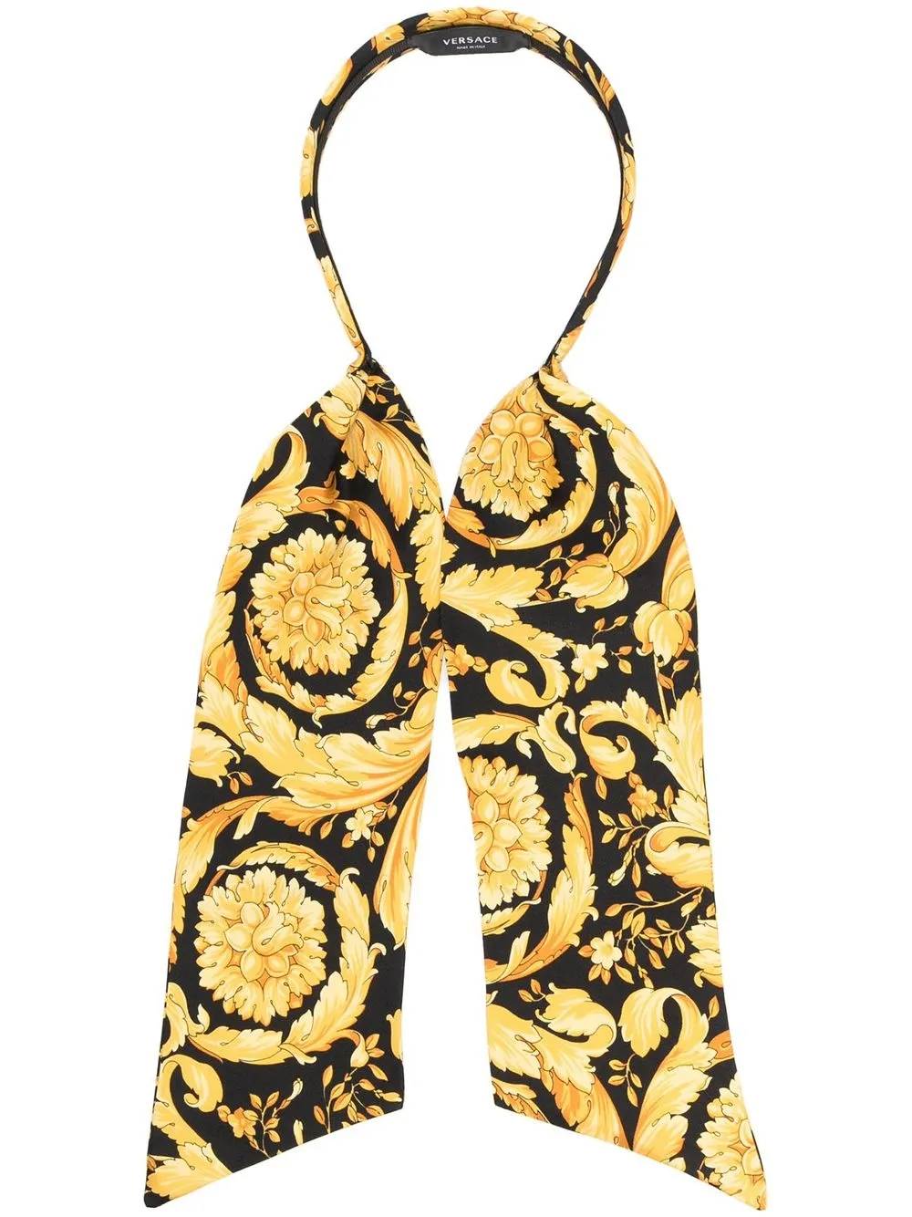 

Versace baroque print hairband - Yellow