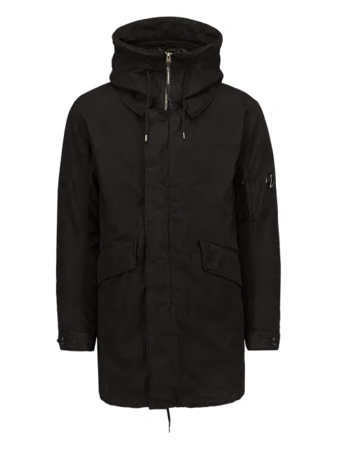 C.P. Company hooded drawstring coat
