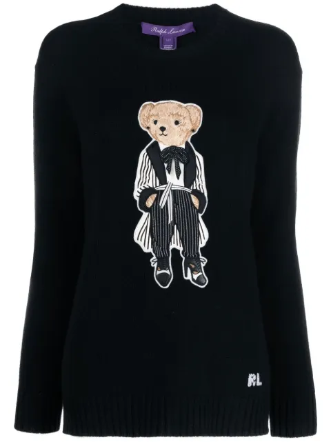 Ralph Lauren Collection Cinema Bear cashmere jumper 