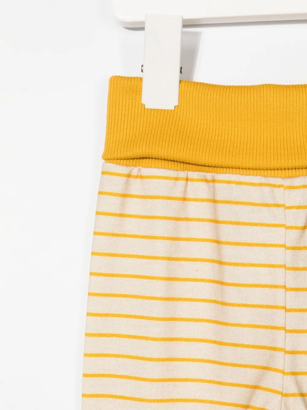  Studio Clay Striped Organic-cotton Pants - Yellow 