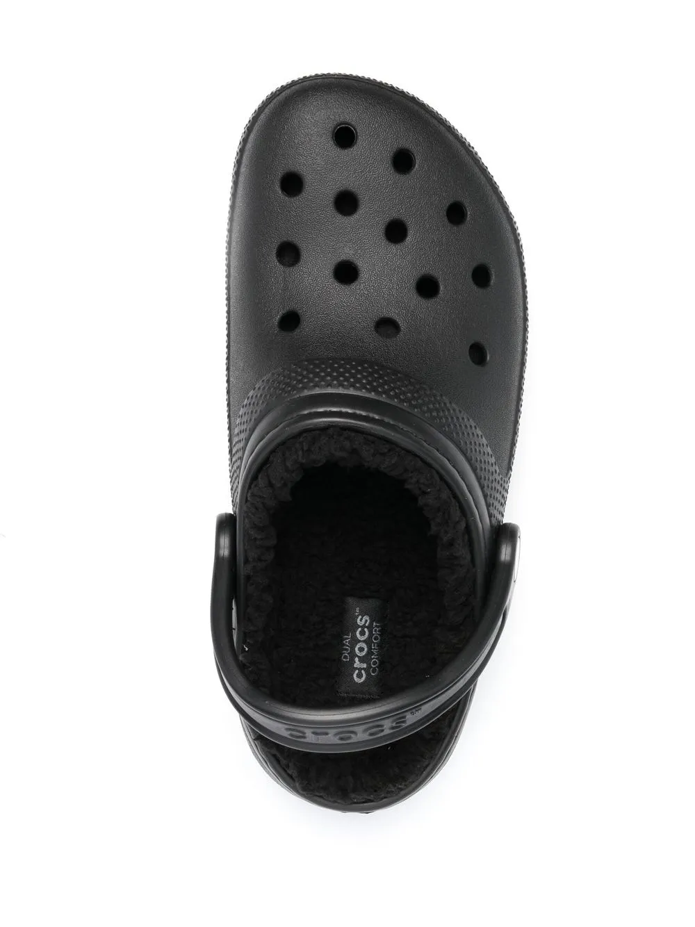 Crocs Baya fleece-lined clogs Black
