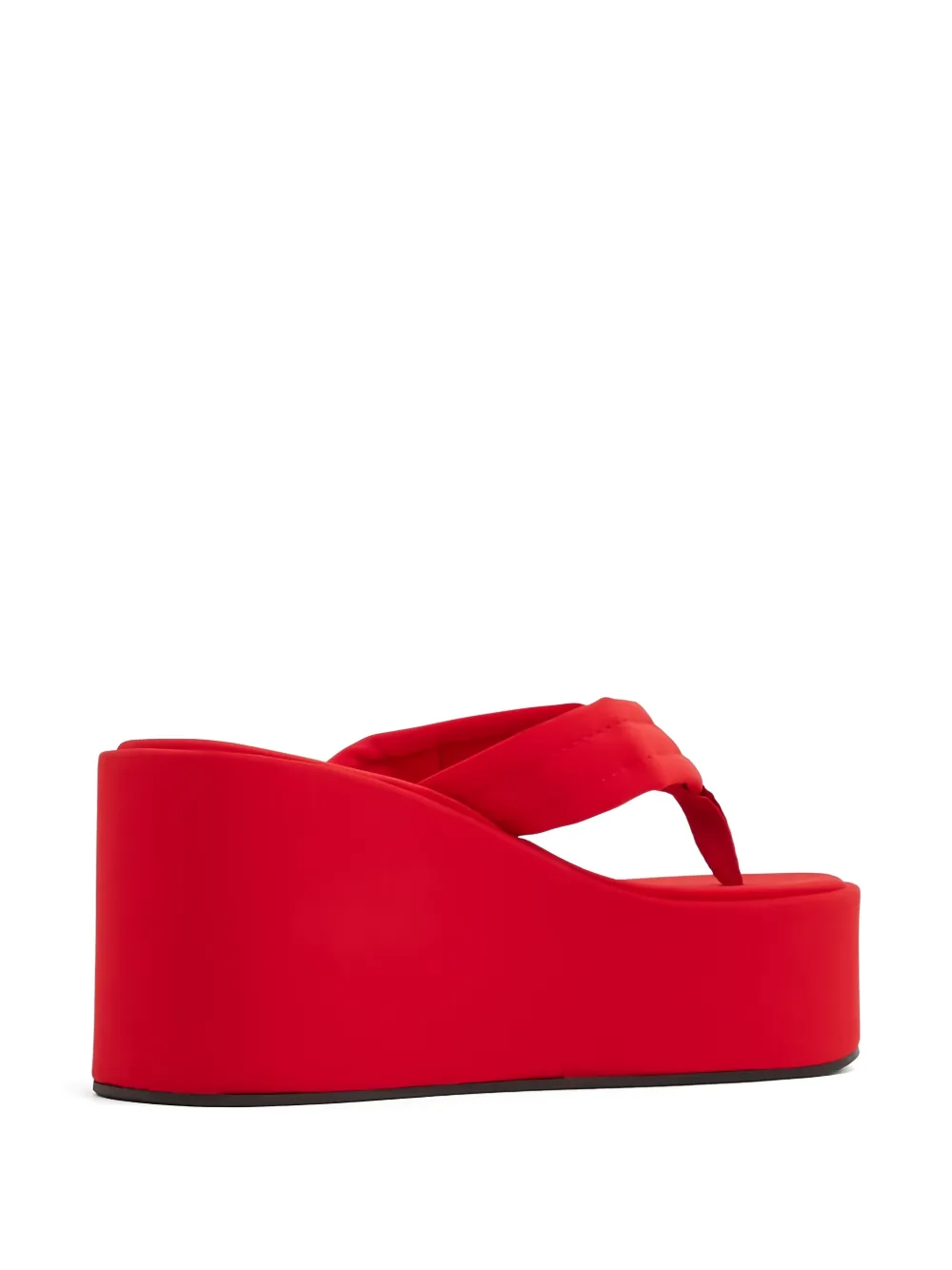Coperni Sandalen met plateauzool Rood