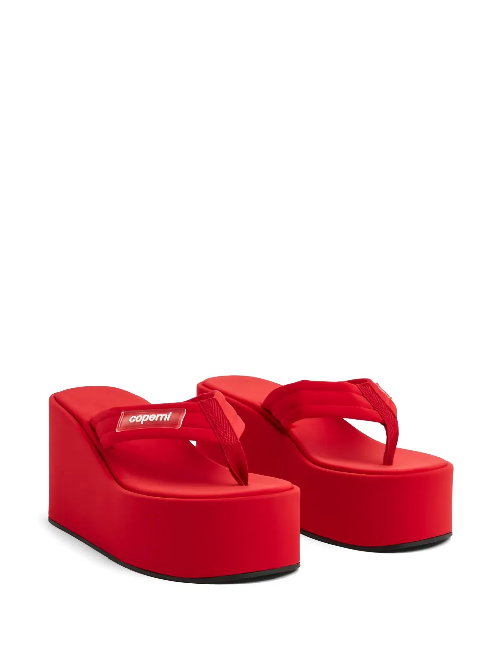 Coperni Sandalen met plateauzool Rood