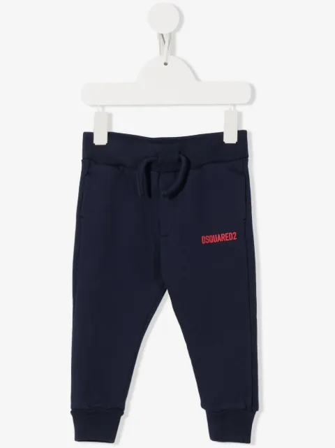 DSQUARED2 KIDS logo-print track pants