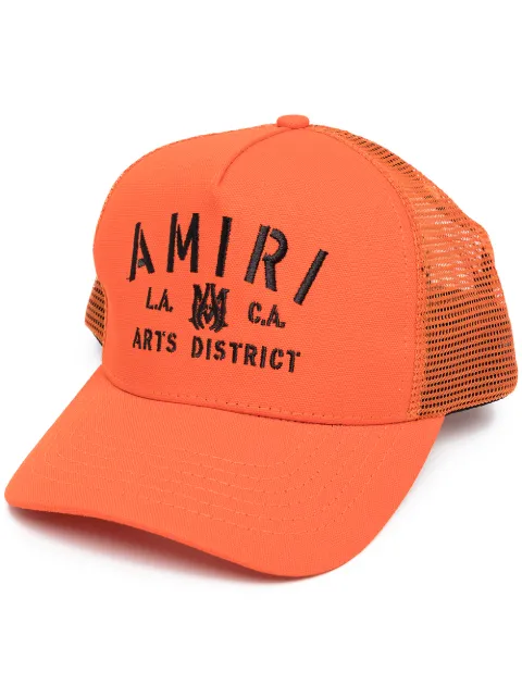 AMIRI logo-embroidered trucker hat