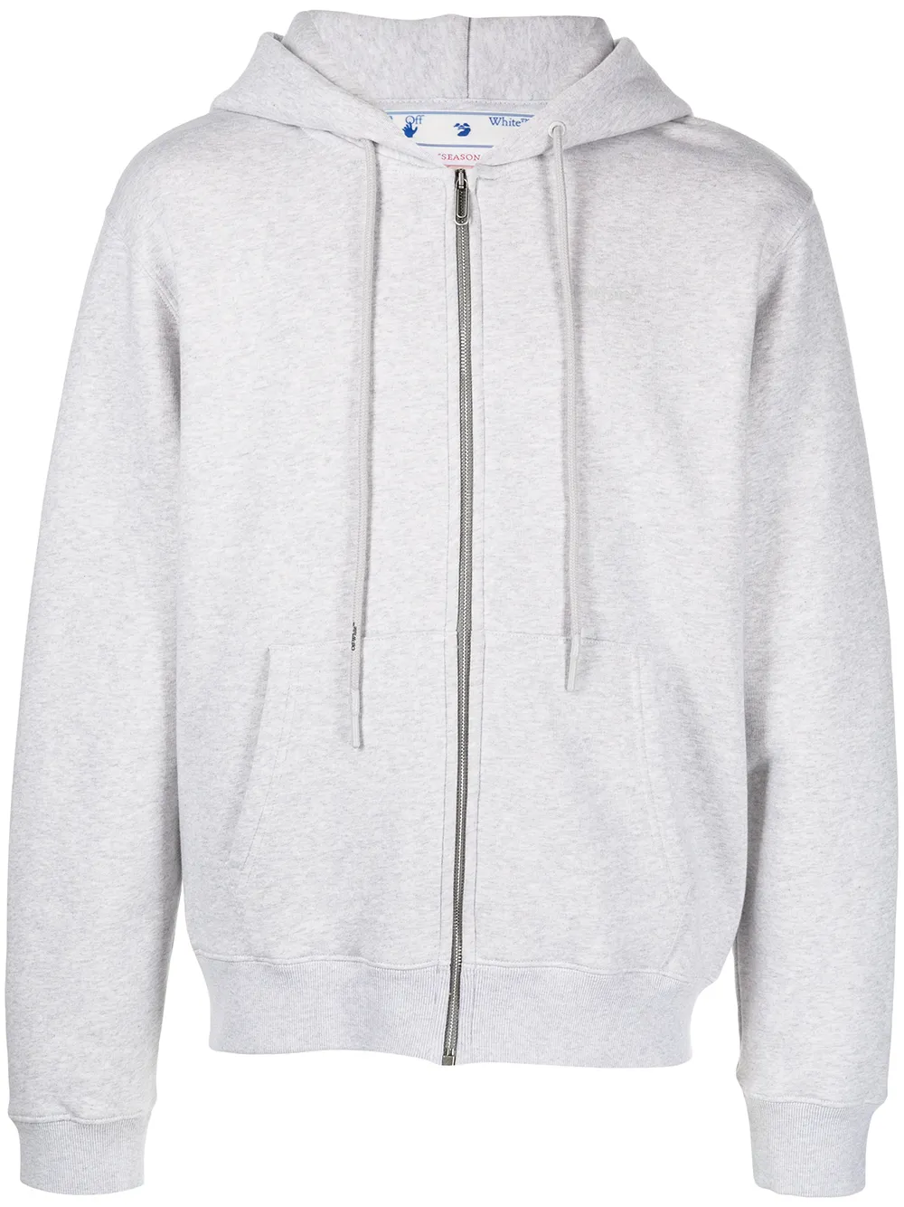 

Off-White hoodie con motivo Diag - Gris