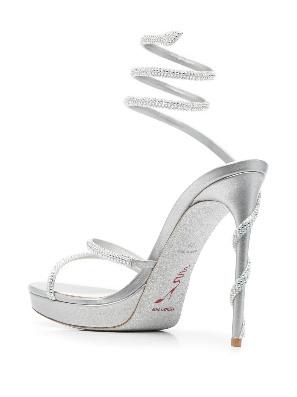 Margot embellished 2025 leather platform sandal