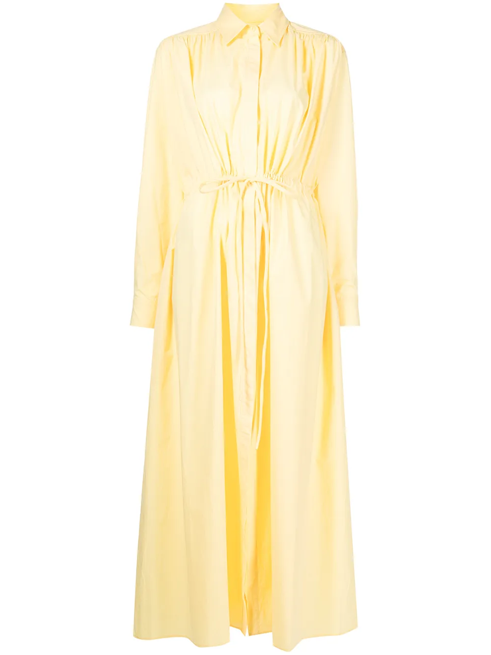 

Matteau The Drawcord shirt dress - Yellow