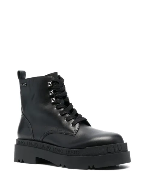 LIU JO Love 29 leather ankle boots SF2191P0102 - 1
