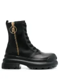 LIU JO Amy lace-up ankle boots - Black