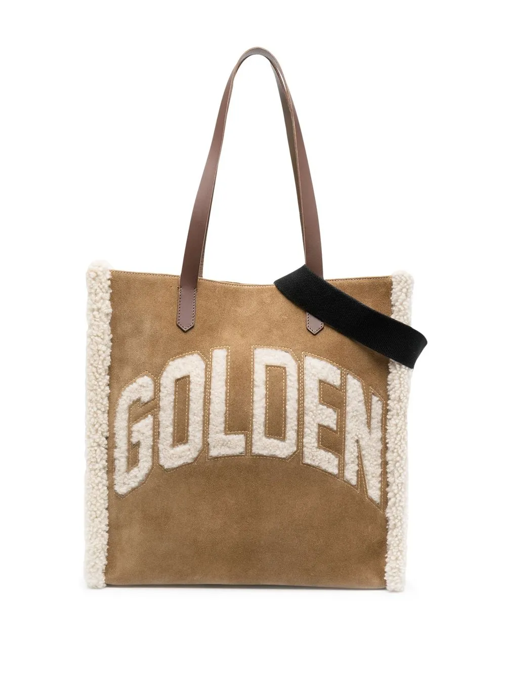 

Golden Goose North-South California suede tote bag - Brown