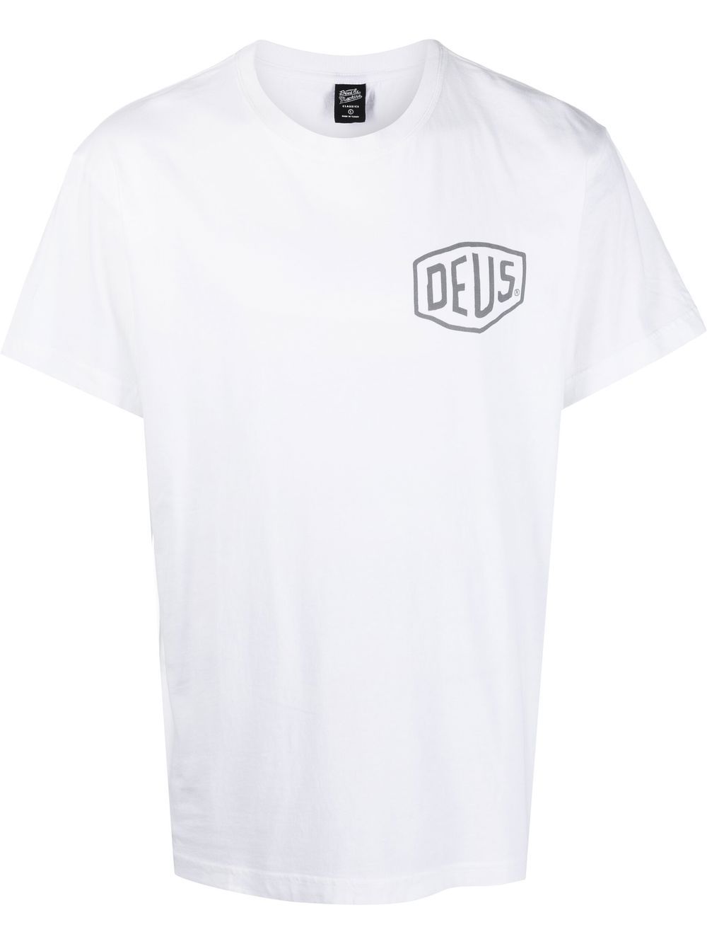 

Deus Ex Machina playera con texto estampado - Blanco