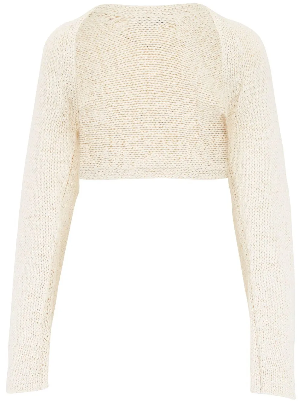 

Vince textured knitted bolero - Neutrals