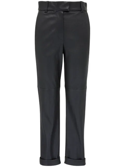 Brunello Cucinelli pantalones con tiro alto