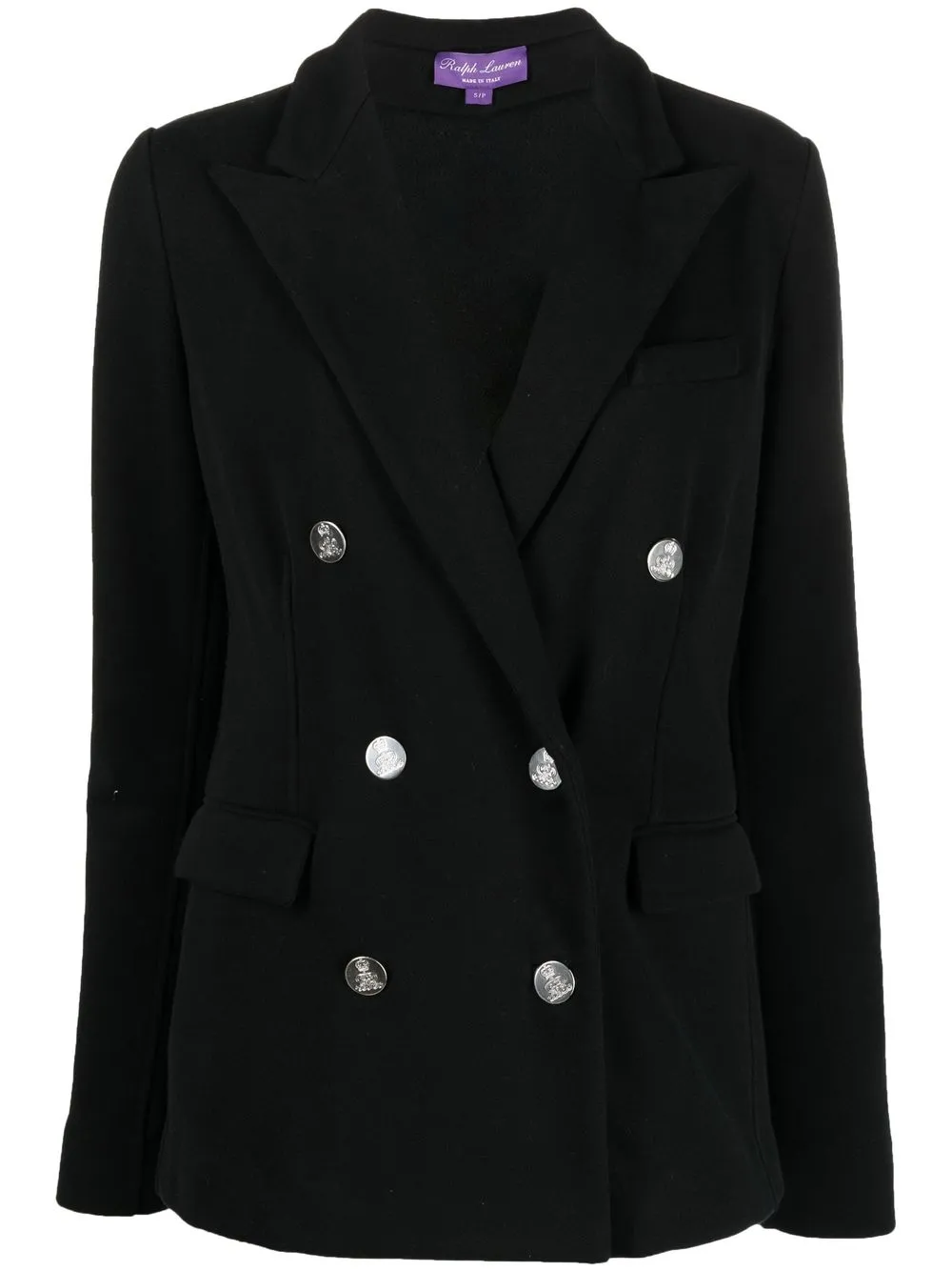 

Ralph Lauren Purple Label blazer Camdem con doble botonadura - Negro