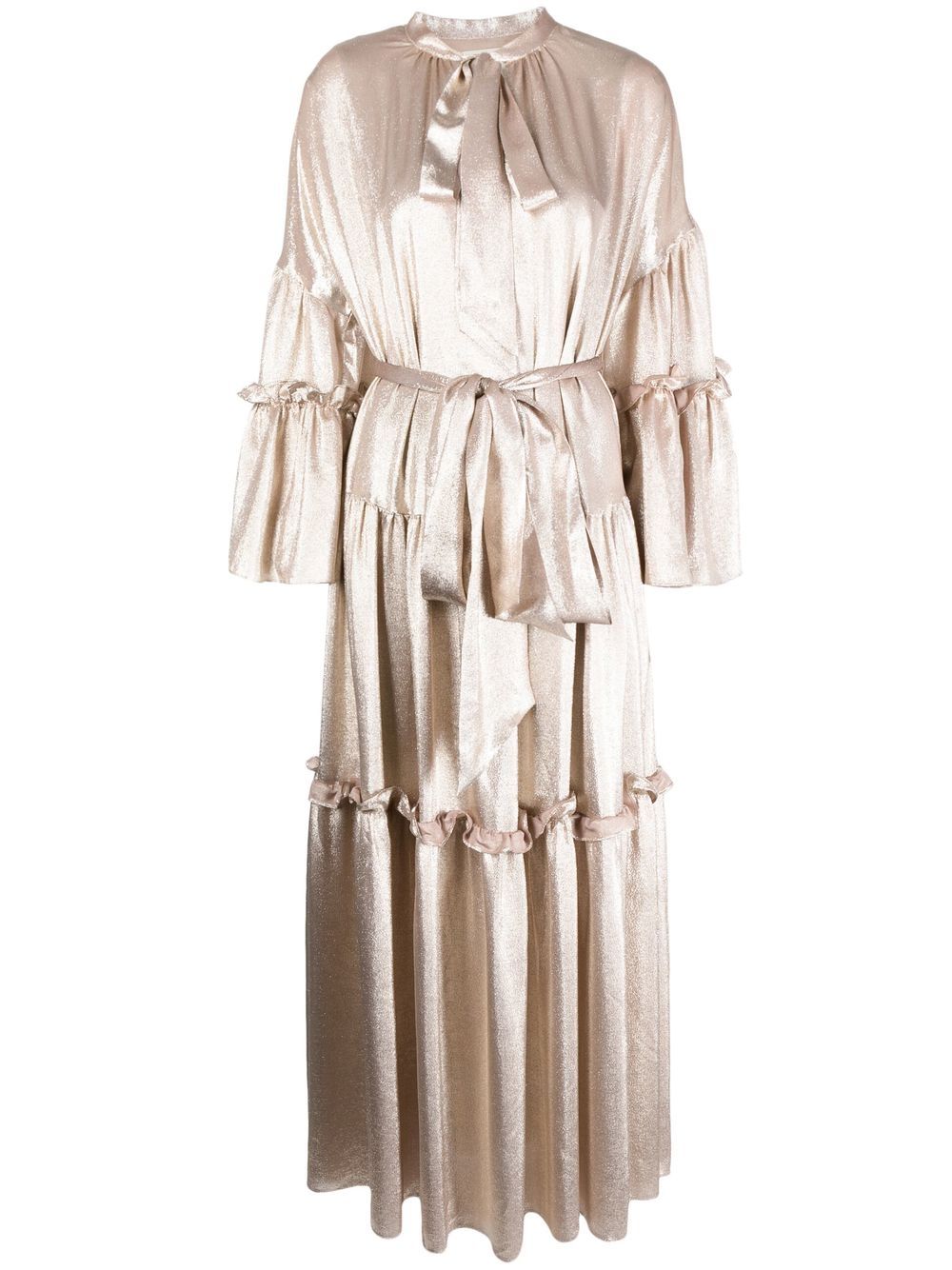 

Temperley London vestido largo Cody - Dorado