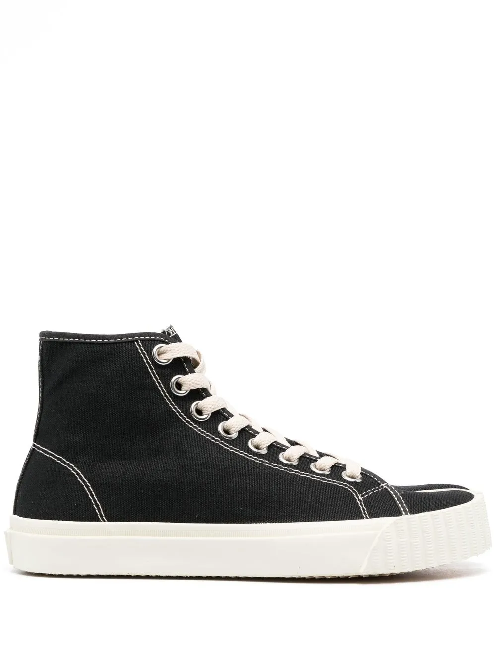 

Maison Margiela high-top lace-up fastening sneakers - Black