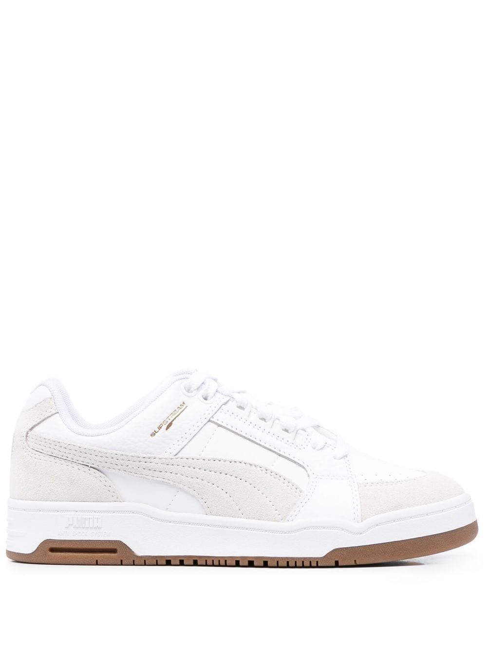 Puma Panelled Low-top Sneakers In White